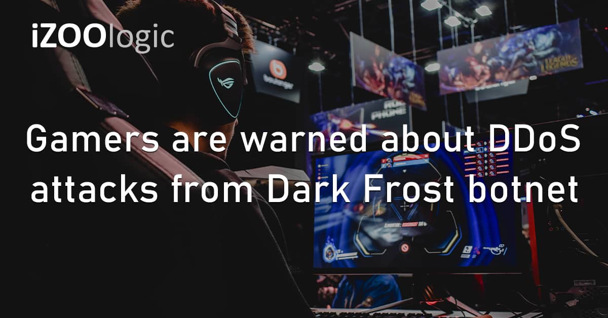 Gamers Gaming DDoS Cyberattacks Dark Frost Botnet Malware Flooding Website Protection