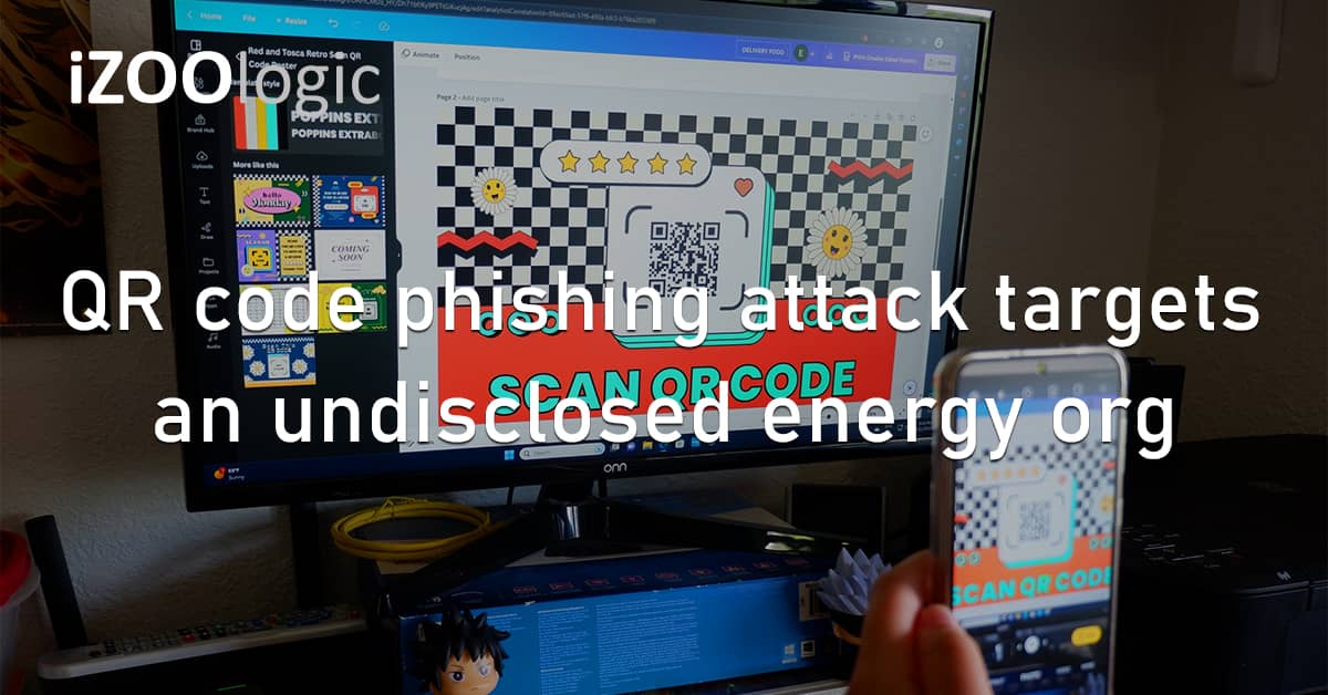 QR Code Phishing Cyberattack US Energy Organization