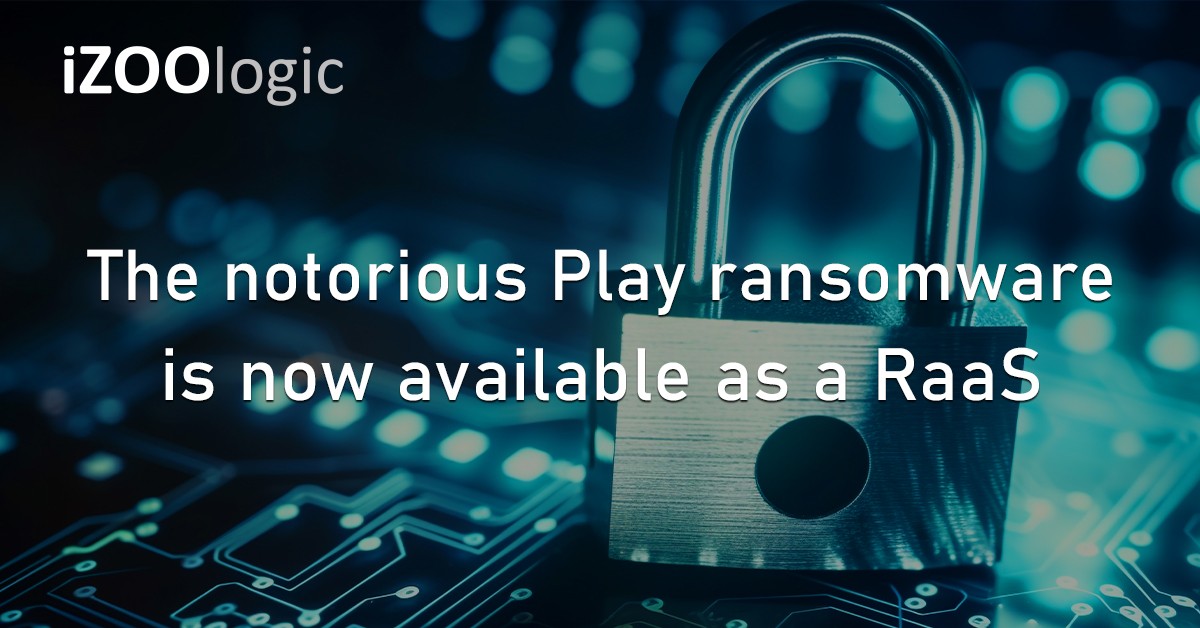 Play Ransomware RaaS Ransomware As A Service Malicious Entity